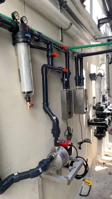 Instalación de tratamiento de agua Water Wizard