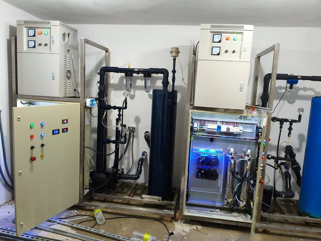 Instalación de tratamiento de agua Water Wizard